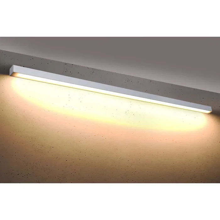 PINNE Aplique mural d'éclairage LED moderne 200 [SOL-TH.235] - Luminaire minimaliste pour salon, bureau ou couloir - Blanc, lumière chaude ou froide