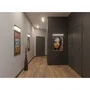 PINNE Aplique mural d'éclairage LED moderne 200 [SOL-TH.235] - Luminaire minimaliste pour salon, bureau ou couloir - Blanc, lumière chaude ou froide