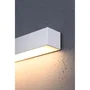 PINNE Aplique mural d'éclairage LED moderne 200 [SOL-TH.235] - Luminaire minimaliste pour salon, bureau ou couloir - Blanc, lumière chaude ou froide