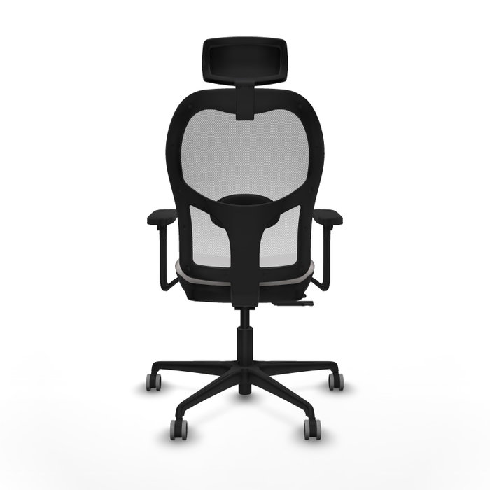 Piqueras y Crespo Chaise de Bureau Jorquera Blanche avec Appui-tête et Accoudoirs 3D Piqueras y Crespo Chaise de Bureau Jorquera Blanche avec Appui-tête et Accoudoirs 3D