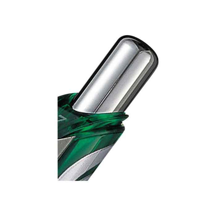 Pentel BL77-DO Stylo roller EnerGel rechargeable, encre gel de couleur vert fluo, ref BL77DO