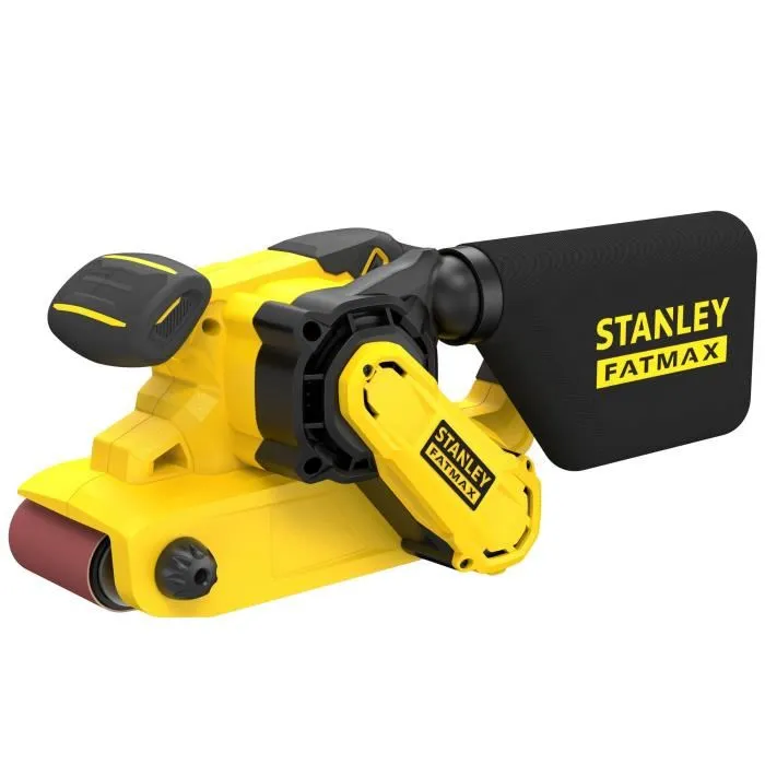 Stanley Fatmax FMEW204K-QS Ponceuse à bande filaire 1010W - abrasif 533 x 76 mm - Pour dégrossir et poncer bois