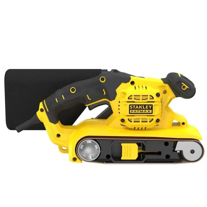 Stanley Fatmax FMEW204K-QS Ponceuse à bande filaire 1010W - abrasif 533 x 76 mm - Pour dégrossir et poncer bois