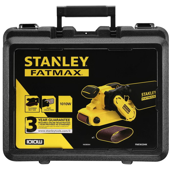Stanley Fatmax FMEW204K-QS Ponceuse à bande 1010W