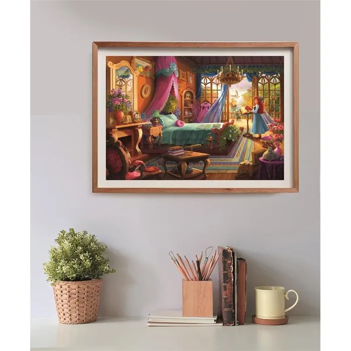 CLEMENTONI - Puzzle 500 Pièces Ever After Disney Princesses - Ariel - Collection Officielle Disney