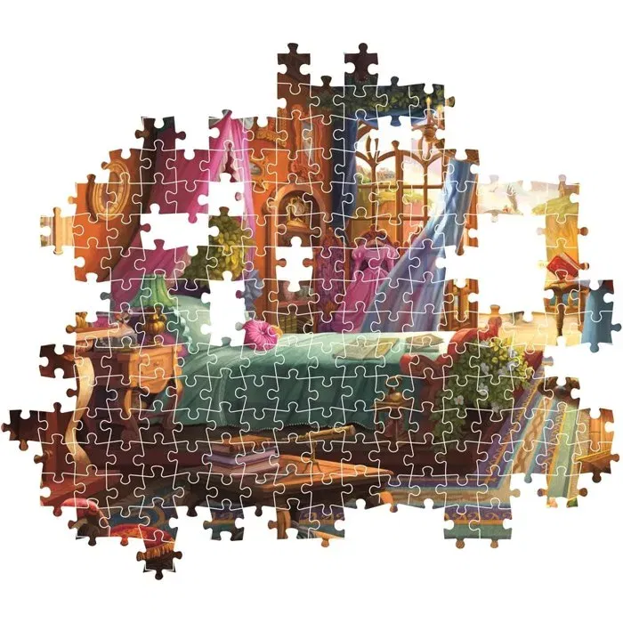 CLEMENTONI - Puzzle 500 Pièces Ever After Disney Princesses - Ariel - Collection Officielle Disney