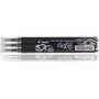 Pilot - Jeu de 3 recharges effaçables noir pour stylos Frixion - Réf. BLS-FR7-B-S3