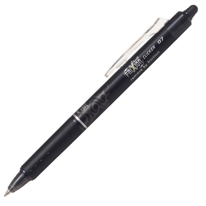 Pilot - Jeu de 3 recharges effaçables noir pour stylos Frixion - Réf. BLS-FR7-B-S3