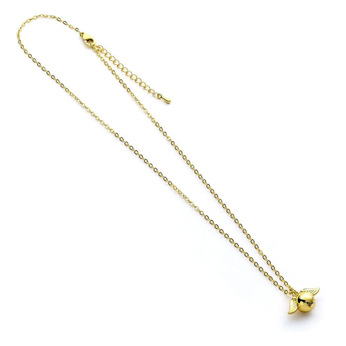 Harry Potter Collier breloque Golden Snitch (Doré) Harry Potter Collier breloque Golden Snitch (Doré)