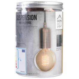Home Deco Light Lámpara colgante aluminio cuivre