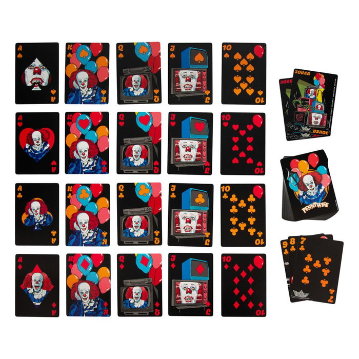 « Il » est revenu jeu de cartes à jouer Pennywise « Il » est revenu jeu de cartes à jouer Pennywise