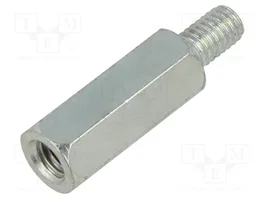 BM GROUP Douille d'espacement taraudée 25mm M6