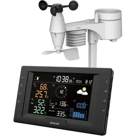 Sencor SWS 9400 Station météo professionnelle avec capteur sans fil 5 en 1