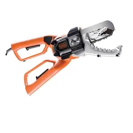 Black+Decker GK1000-QS Coupe-Branches Électrique Filaire, 550 W, Diamètre de Coupe 100 mm (10 cm)