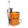 WOLFPACK LINEA PROFESIONAL Sulfatadora Baterie / Manuel 12V/8Ah Litio 16L