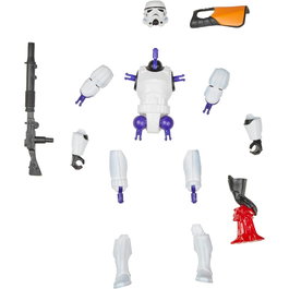 Hasbro Star Wars Stormtrooper Mix Mashers Figurine Articulée 12 cm avec Connecteurs Universaux