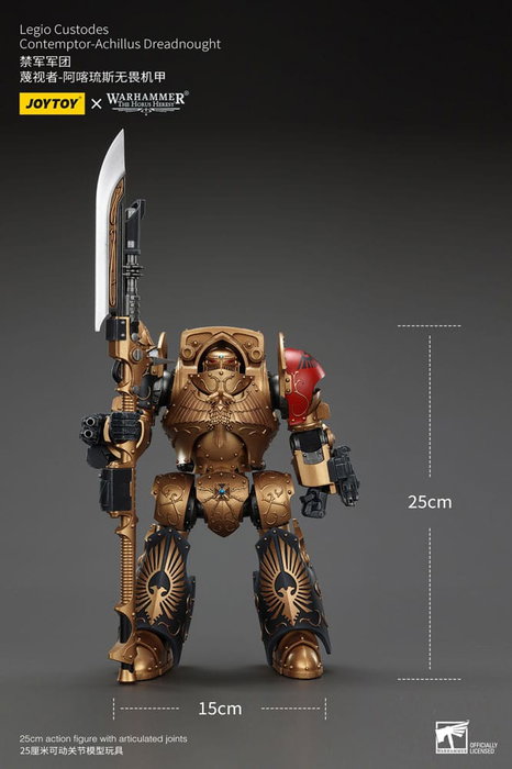 Warhammer The Horus Heresy figurine Legio Custodes Contemptor-Achillus Dreadnought 25 cm Warhammer The Horus Heresy figurine Legio Custodes Contemptor-Achillus Dreadnought 25 cm