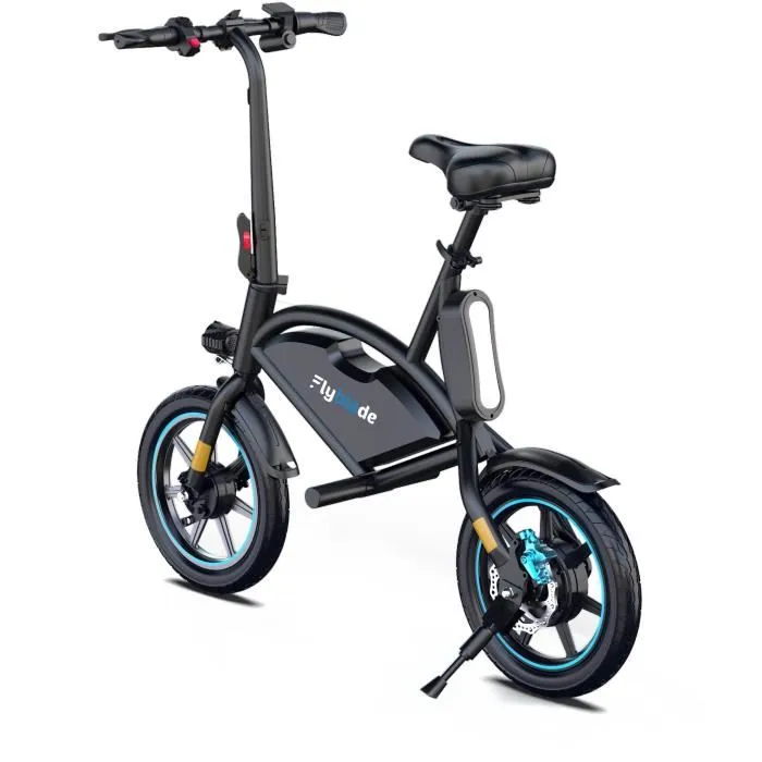 Flyblade FLYBLADE - Draisienne électrique 14" - 350W - 25 km/h max - Bluetooth - Pliable - Support téléphone intégré - Noir