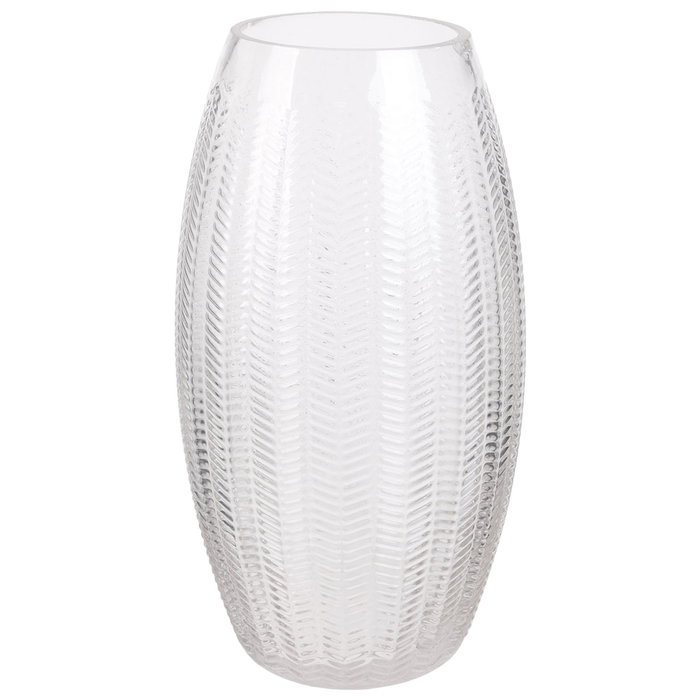 Home Deco Factory Vase Magnolia Transparent 30 cm Home Deco Factory Vase Magnolia Transparent 30 cm