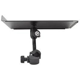 QUIKLOK Atril avec pince pour tube Ø 15-35 mm - Adaptateur noir - Plastique, Nylon, Acier