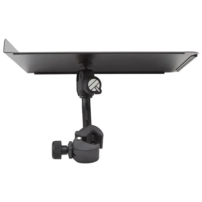 QUIKLOK Atril avec pince pour tube Ø 15-35 mm - Adaptateur noir - Plastique, Nylon, Acier