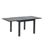 BigBuy Garden Table de Salle à Manger Thais Graphite Aluminium 90 x 90 x 74 cm
