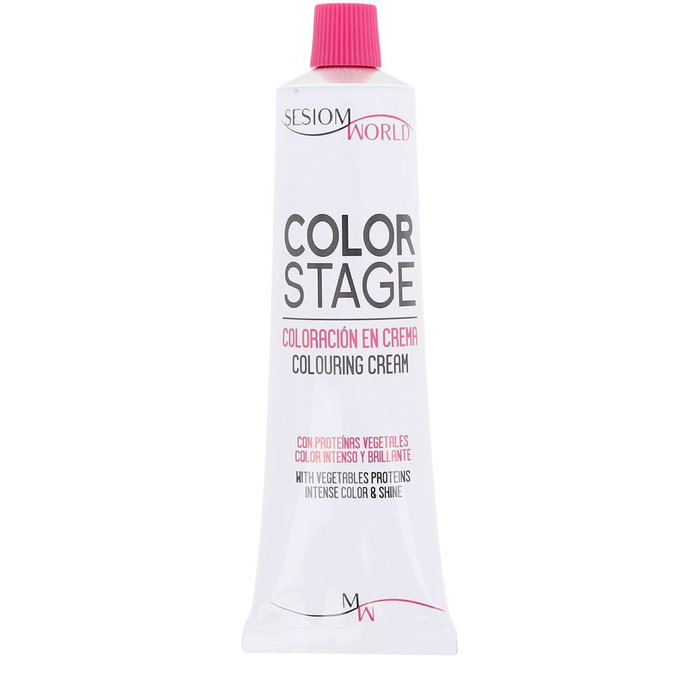 Sesiom World Color Stage 7.21 Blond Cendré Irisé Coloration Crème 100 ml