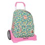 Safta Cartable Vaiana Multicouleur avec Chariot Amovible