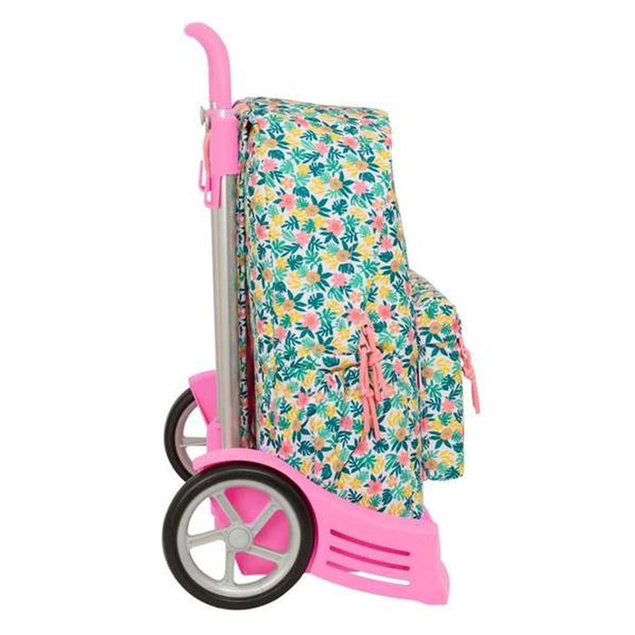 Safta Cartable Vaiana Multicouleur avec Chariot Amovible