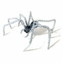 BigBuy Home Araignée Géante Grise avec Yeux Lumineux