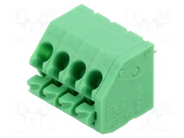 PHOENIX CONTACT PTSA 1,5/ 4-3,5-F Barre de serrage pour PCB 4 broches 8A 250V vert