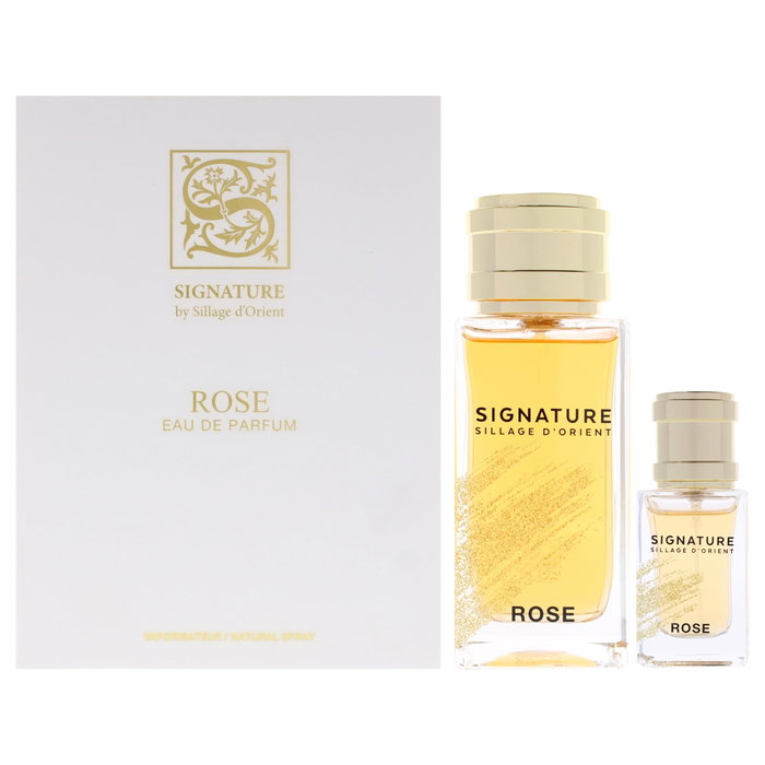 Signature Sillage D'Orient Set Rose Eau De Parfum Unisex 100 ml + 15 ml Signature Sillage D'Orient Set Rose Eau De Parfum Unisex 100 ml + 15 ml