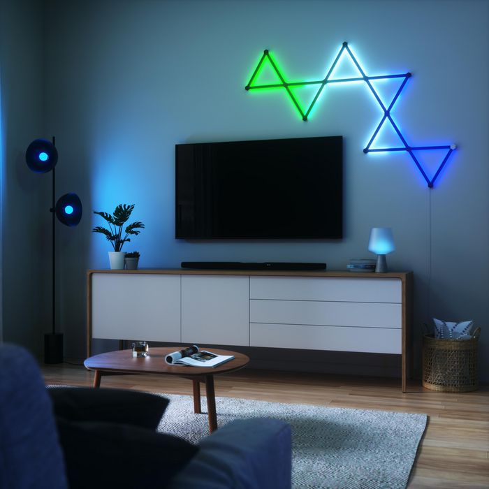 Nanoleaf Lines Skin Noir Mat 9 pièces - Caches ultra-légers pour personnaliser vos panneaux Nanoleaf Lines sans installation Nanoleaf Lines Skin Noir Mat 9 pièces - Caches ultra-légers pour personnaliser vos panneaux Nanoleaf Lines sans installation