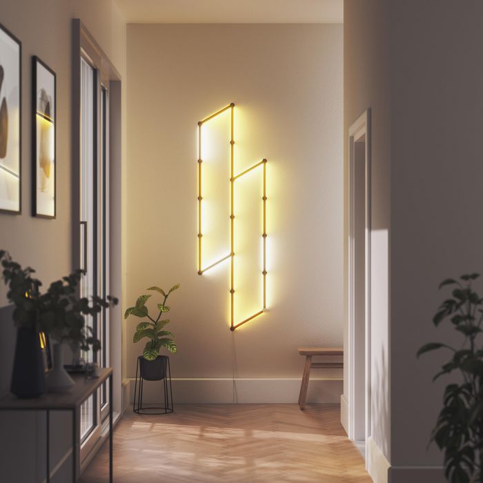 Nanoleaf Lines Skin Noir Mat 9 pièces - Caches ultra-légers pour personnaliser vos panneaux Nanoleaf Lines sans installation Nanoleaf Lines Skin Noir Mat 9 pièces - Caches ultra-légers pour personnaliser vos panneaux Nanoleaf Lines sans installation