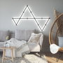 Nanoleaf Lines Skin Noir Mat 9 pièces - Caches ultra-légers pour personnaliser vos panneaux Nanoleaf Lines sans installation