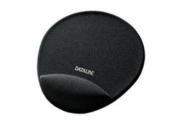 Esselte Tapis de souris ergonomique - 220 x 245 x 25 mm - Coussin en mousse noir