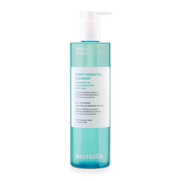 Sensilis PURIFY ESSENTIAL CLEANSER Gel nettoyant 2 x 400 ml