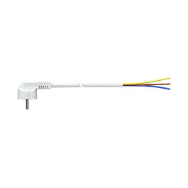 Solera Câble avec fiche de type F Schuko 3m 3x1,5mm 16A 250V blanc