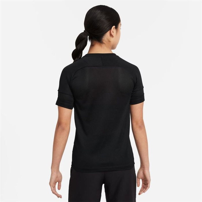T shirt à manches courtes Enfant Nike Dri-Fit Academy Girls Noir 5-6 Ans