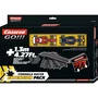 Carrera GO!!! Extension set 2 - Kit d'extension de circuit avec 2 voitures de Formule 1 à l'échelle 1:43 - Jouet pour enfants dès 6 ans