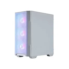 MSI MAG Forge M100R - Boîtier PC Gaming Micro-ATX Blanc Moyen Tour - Ventilateurs ARGB, Plexiglas Trempé, Ports USB 3.2, Filtres Magnétiques pour un Excellent Flux d'Air