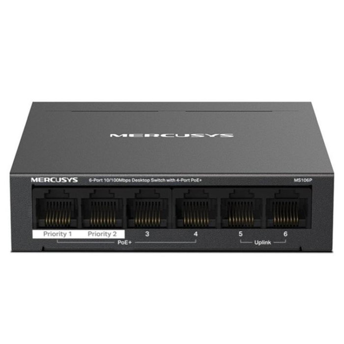 Mercusys MS106P Switch 6 ports Mercusys MS106P Switch 6 ports