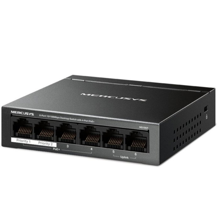 Mercusys MS106P Switch 6 ports Mercusys MS106P Switch 6 ports