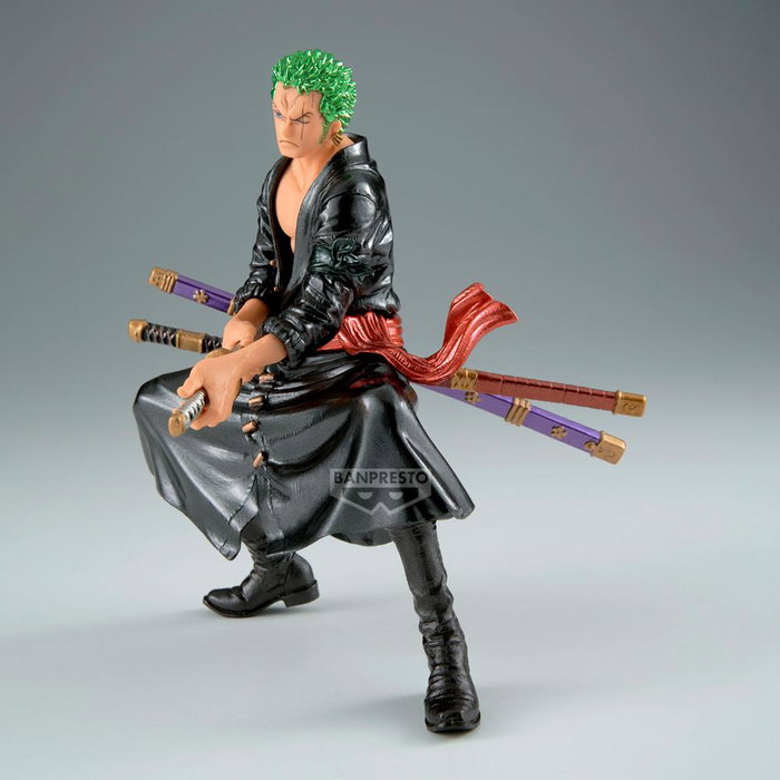 Banpresto Figurine One Piece King of Artist Roronoa Zoro Édition Spéciale 18 cm Banpresto Figurine One Piece King of Artist Roronoa Zoro Édition Spéciale 18 cm