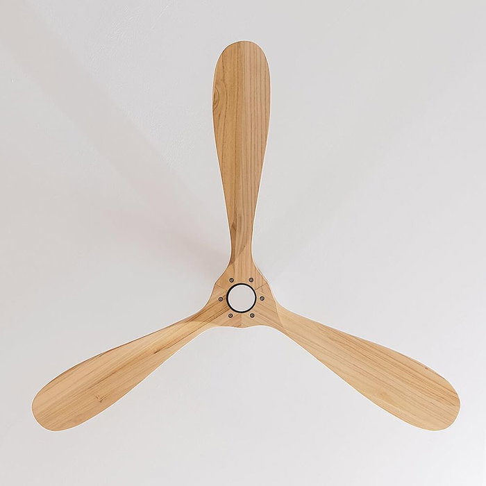 Ventilateur de plafond Cecotec EnergySilence 5400 Classic 40W Ø132cm Blanc/Bois 6 vitesses