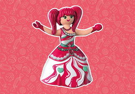 Playmobil Everdreamerz Starleen Candy World - Personnage avec 7 surprises, à partir de 7 ans
