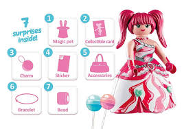 Playmobil Everdreamerz Starleen Candy World - Personnage avec 7 surprises, à partir de 7 ans