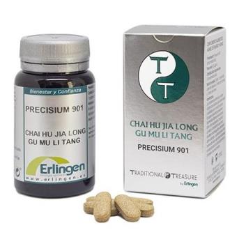 Erlingen Precisium 901 Chai Hu Jia Long Gu Mu Li Tang 60 comprimés Erlingen Precisium 901 Chai Hu Jia Long Gu Mu Li Tang 60 comprimés