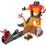 Spin Master Monster Jam Playset SmashBot avec camion Smash & Bash