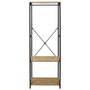 Home Deco Factory Perchero C/2 Estantes Stan